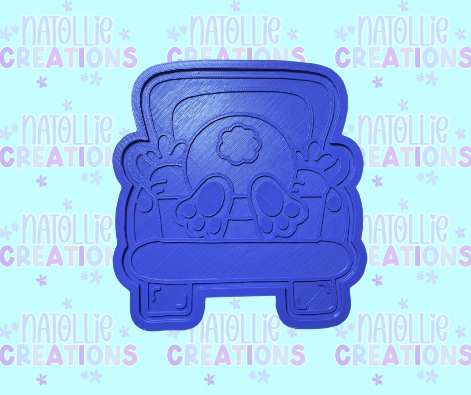 Truck + Inserts Freshie Silicone Mold