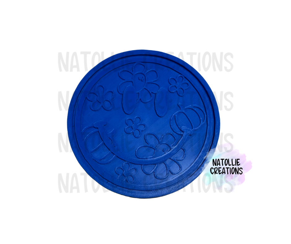 Smiley + Inserts Freshie Silicone Mold