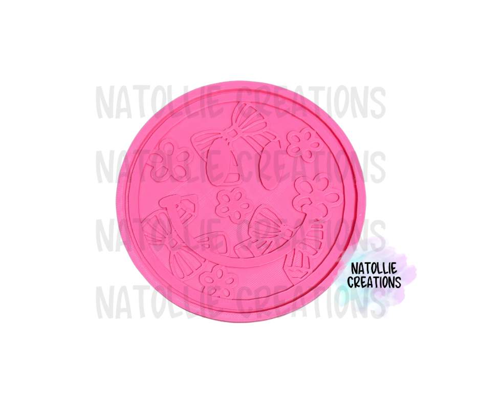 Smiley + Inserts Freshie Silicone Mold