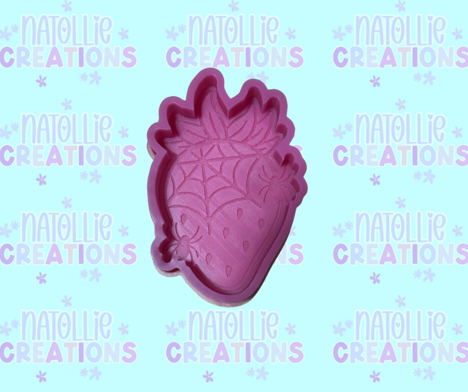 Spooky Strawberry Freshie Silicone Mold