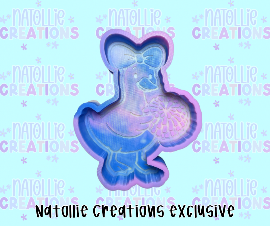 PomPom Goose Freshie Silicone Mold