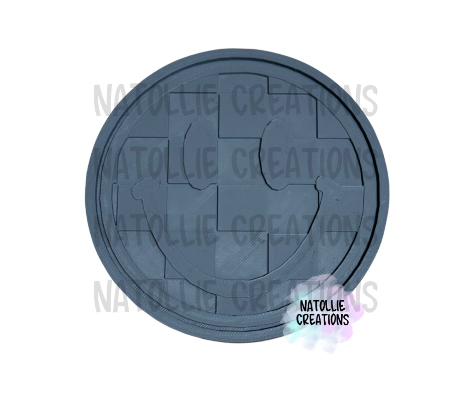 Smiley + Inserts Freshie Silicone Mold