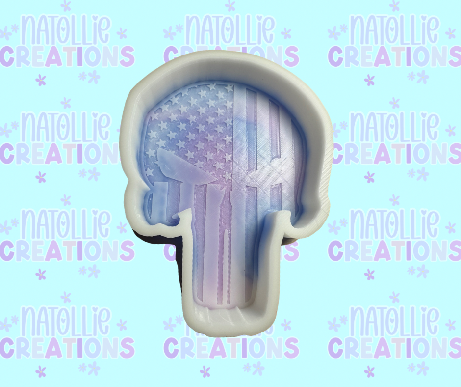Flag Punisher Freshie Silicone Mold