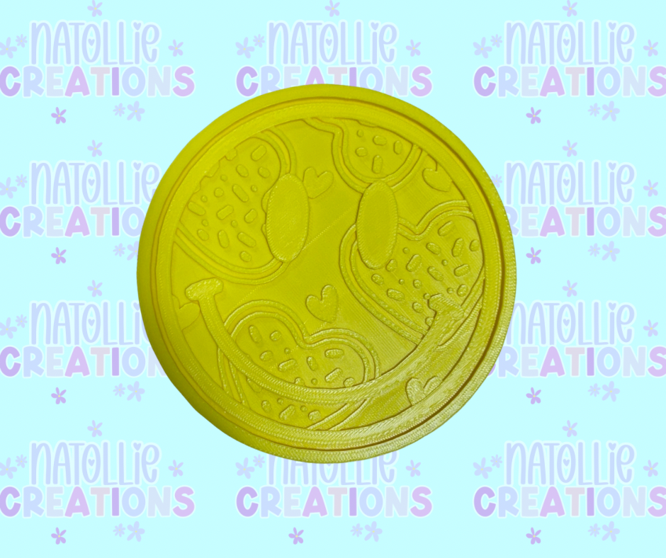 Smiley + Inserts Freshie Silicone Mold
