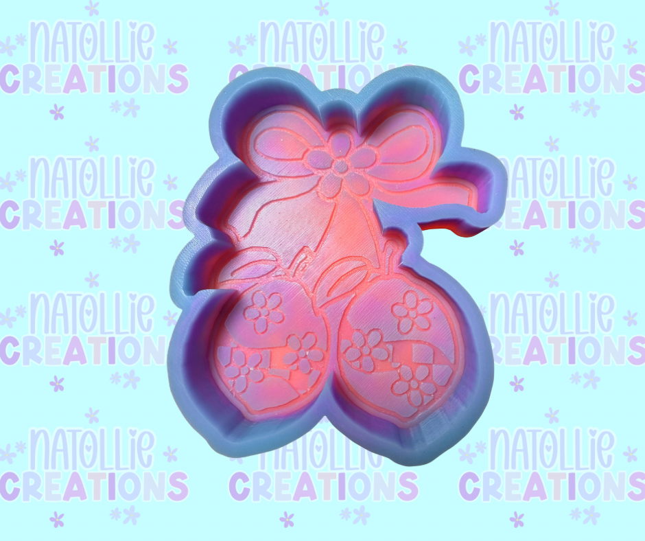 Retro Lemon Cherries Freshie Silicone Mold