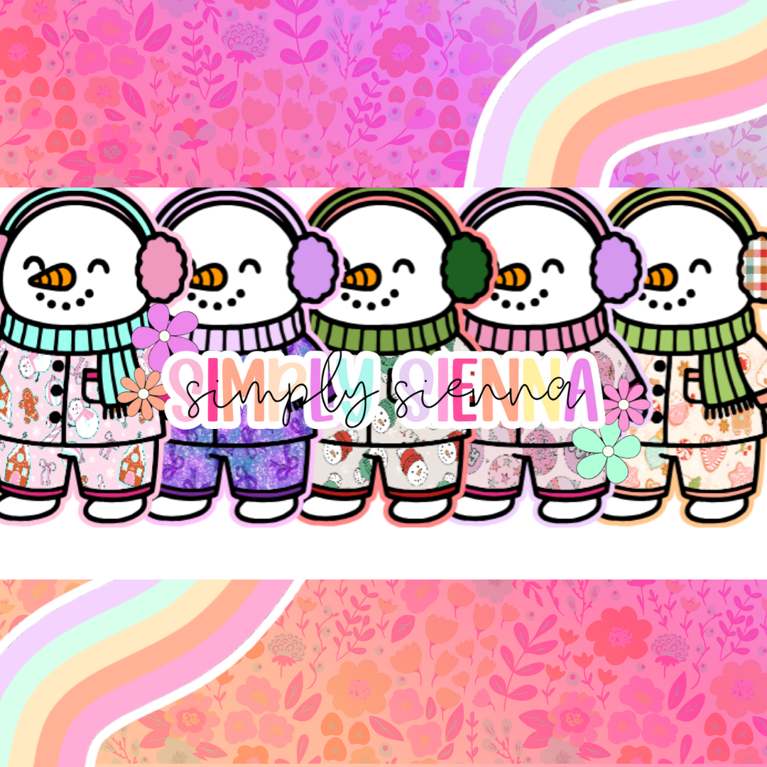 Pajama Snowman - NATOLLIE CREATIONS