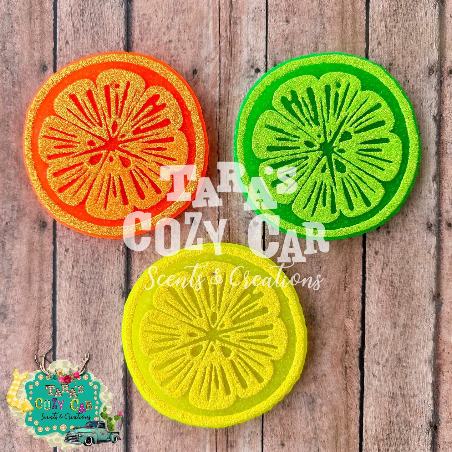 Citrus Slice Freshie Silicone Mold