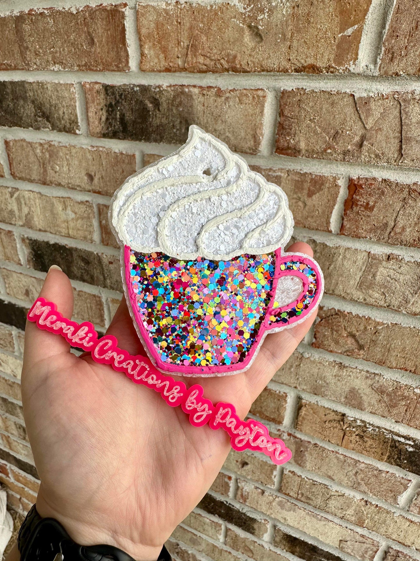 Whipped Cream Mug Freshie Silicone Mold