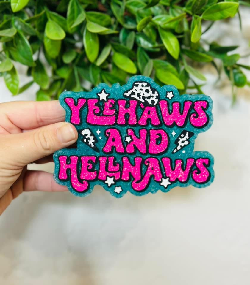 Yeehaw & Hellnaw Freshie Silicone Mold