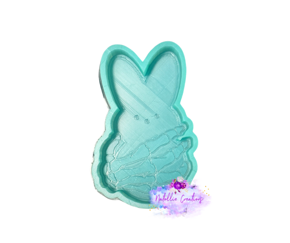 Peep W/ Skeleton Hand Freshie Silicone Mold