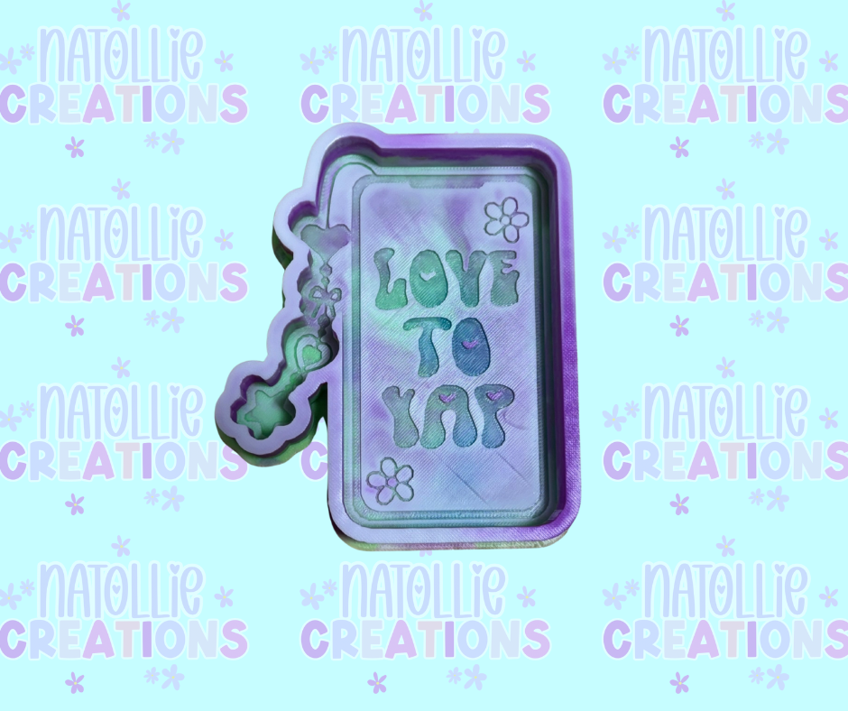 Love To Yap Phone Freshie Silicone Mold