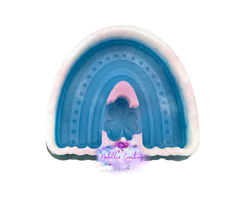 Clover Rainbow Freshie Silicone Mold