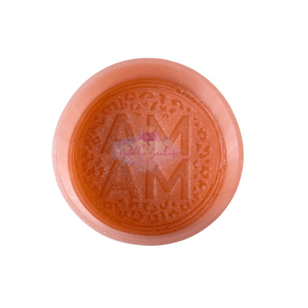 Circle Cheetah Mama Freshie Silicone Mold