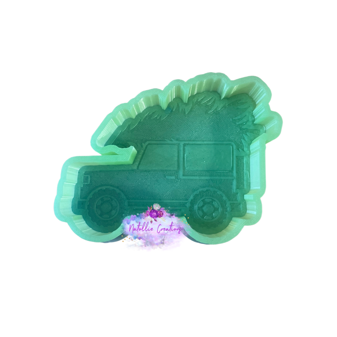 Christmas Vehicle Freshie Silicone Mold