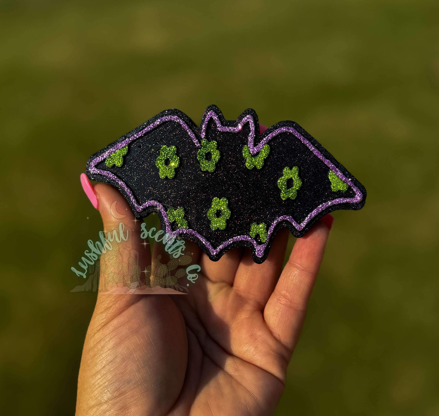 Floral Bat Freshie Silicone Mold