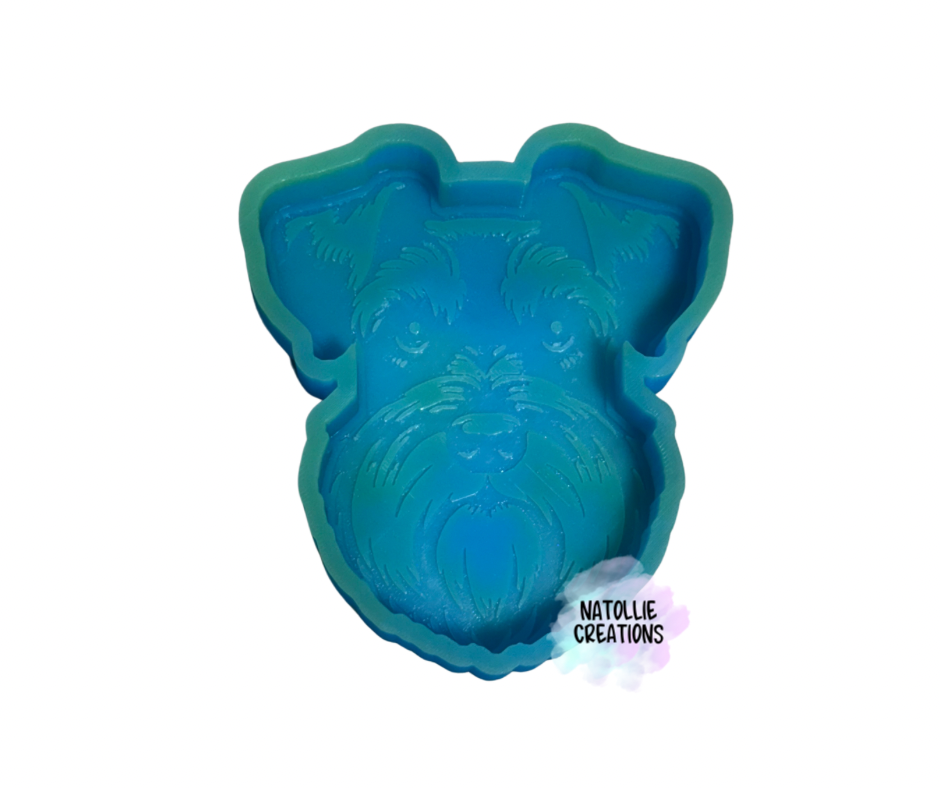 Schnauzer Freshie Silicone Mold