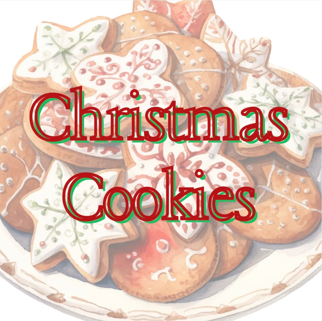 Christmas Cookie Pre-Scented Beads