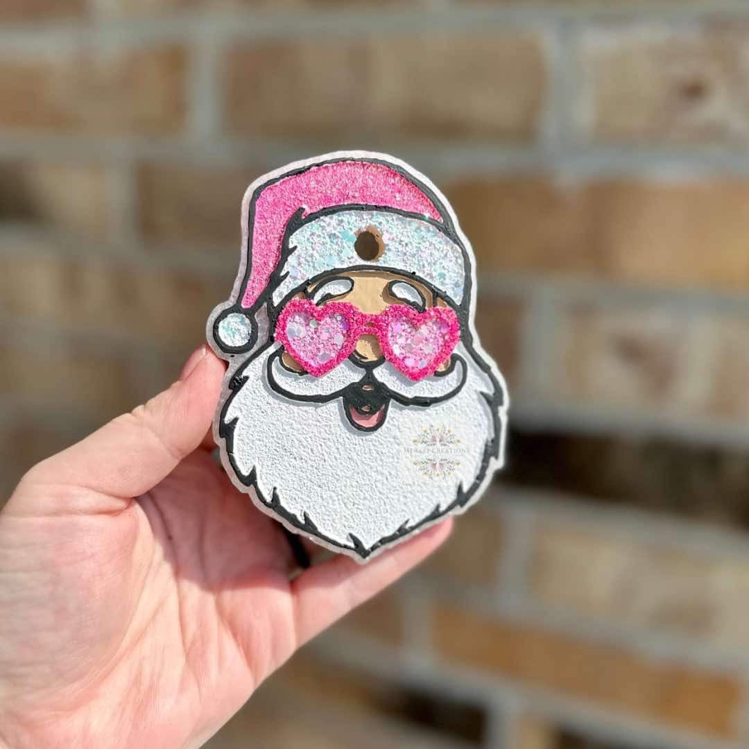 Groovy Santa Freshie Silicone Mold