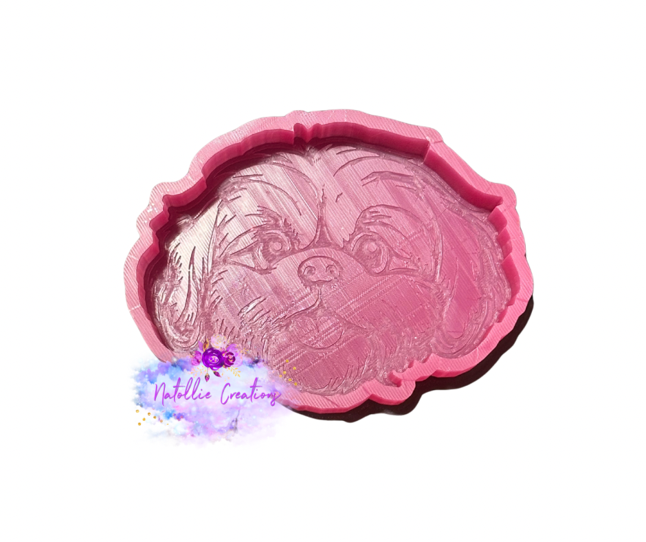 Shih Tzu Freshie Silicone Mold