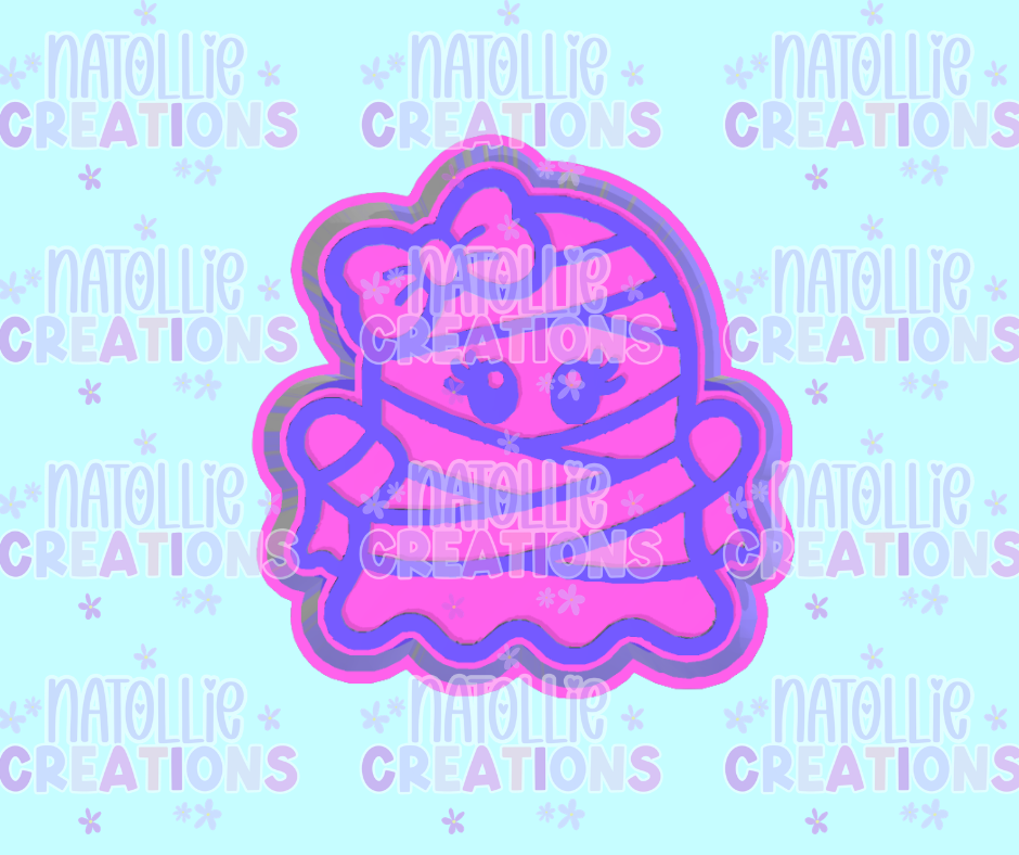Mummy Ghost Freshie Silicone Mold