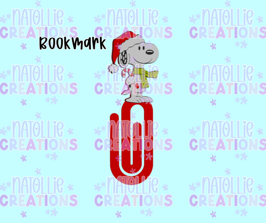 Christmas Snoop Bookmark