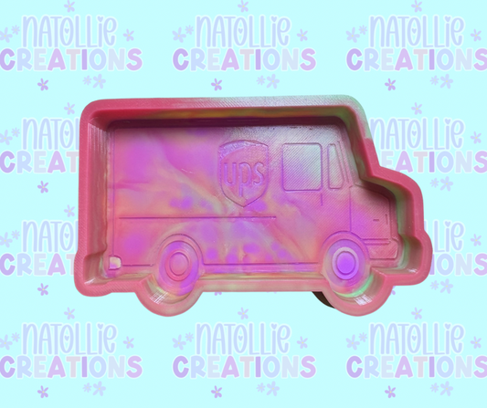UPS Truck Freshie Silicone Mold