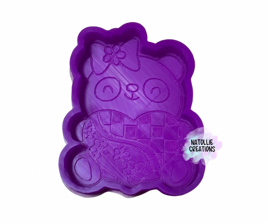 Retro Panda Freshie Silicone Mold
