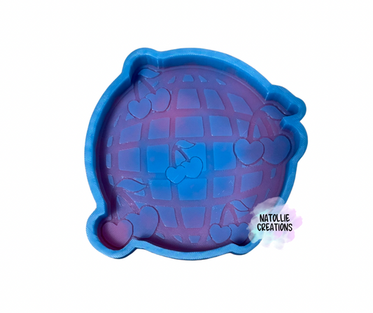 Disco W/ Cherries Freshie Silicone Mold