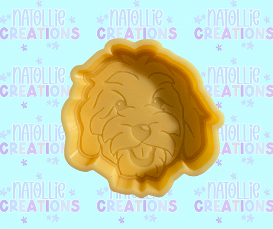 Golden Doodle Freshie Silicone Mold