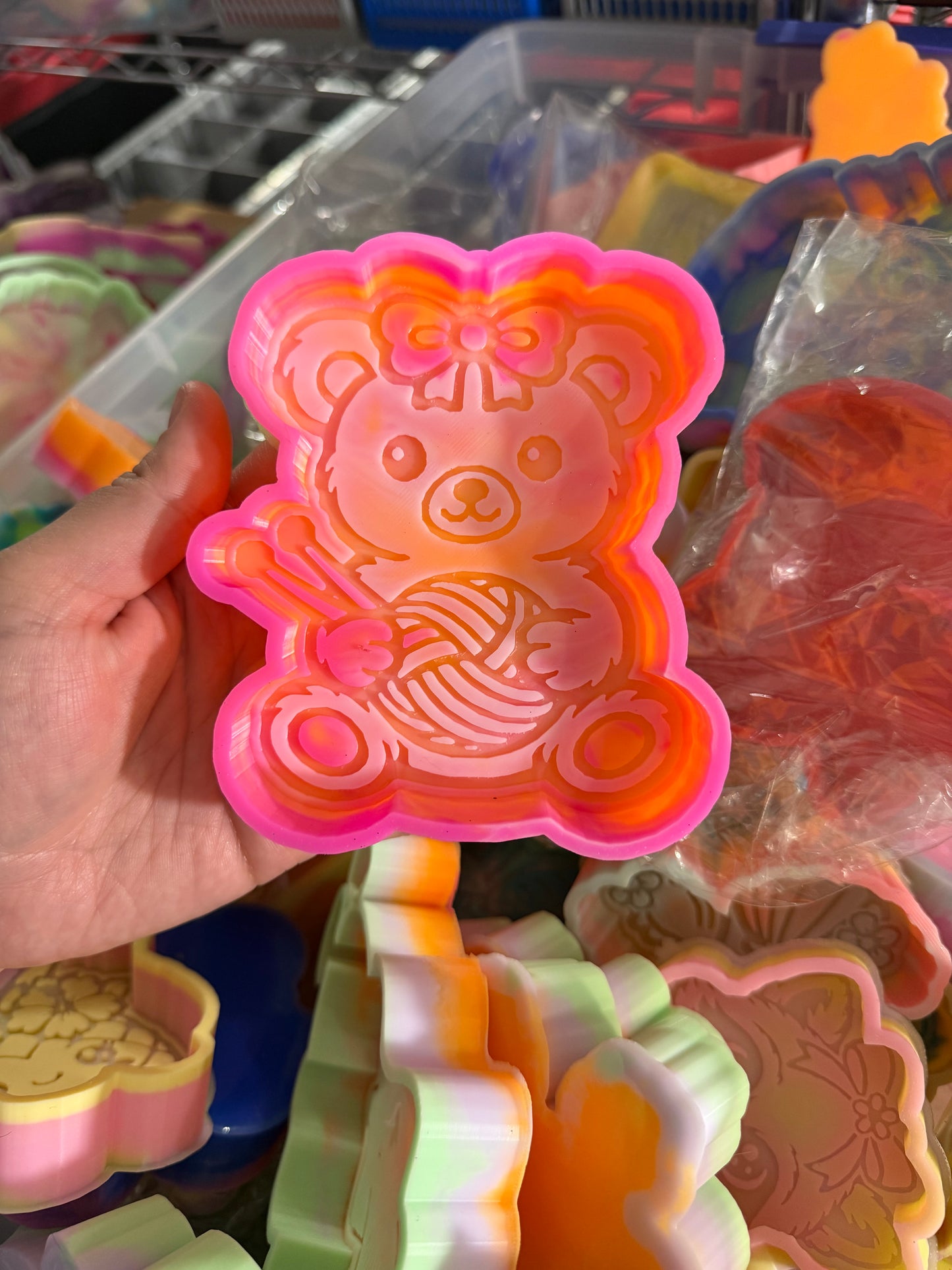 RTS - knitting bear