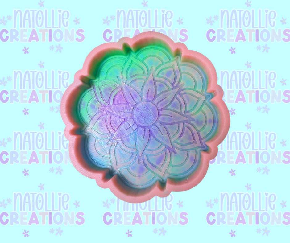 Mandala Flower Freshie Silicone Mold