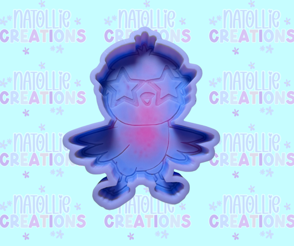 Star Eye Chick Freshie Silicone Mold