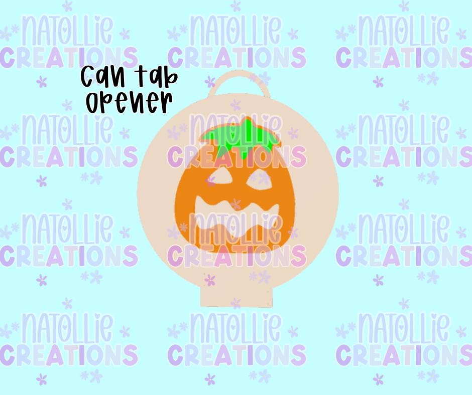 Pumpkin Cookie Can Tab Opener Keychain