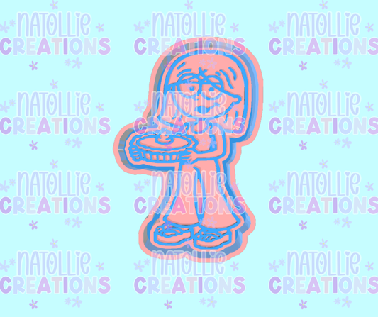 Lizzie W/ Pie Freshie Silicone Mold