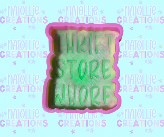 Thrift Store Whore Freshie Silicone Mold