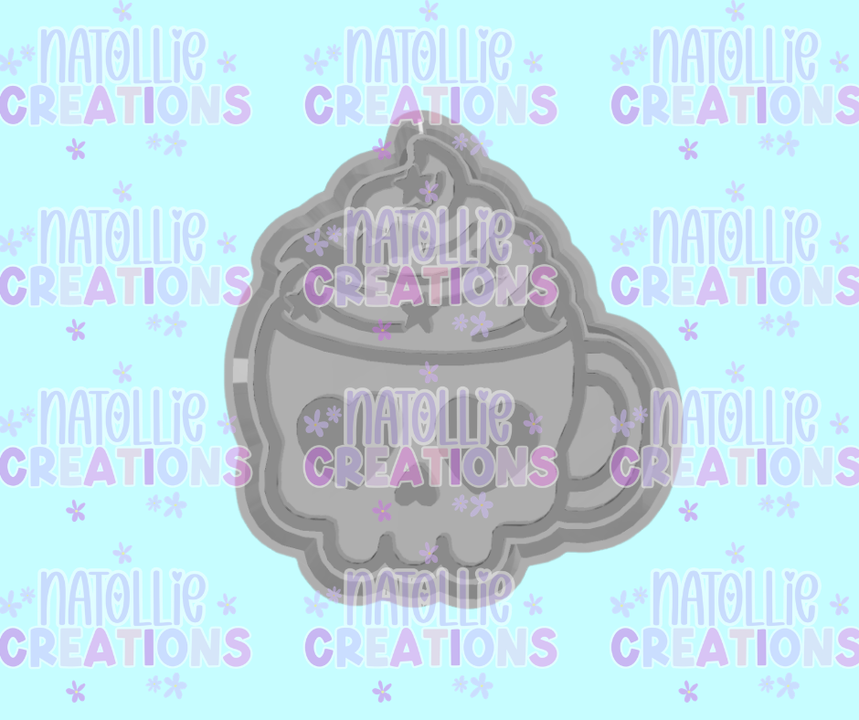 Skull Mug Freshie Silicone Mold