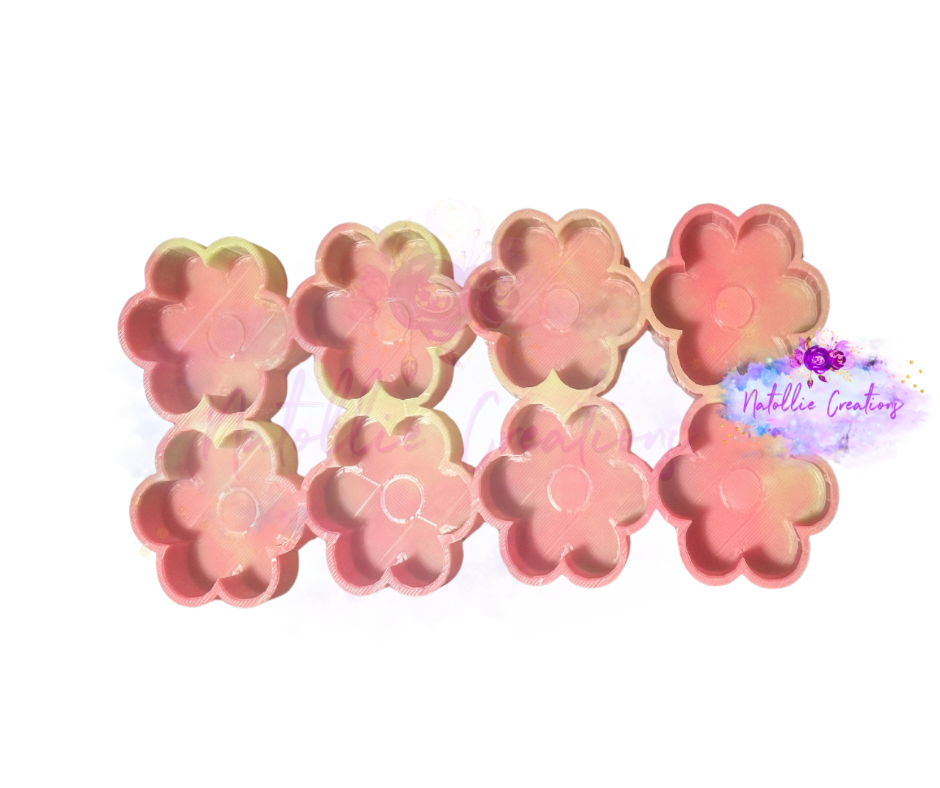 Flower Vent Clip / Freshie Sample / Wax Melt Freshie Silicone Mold