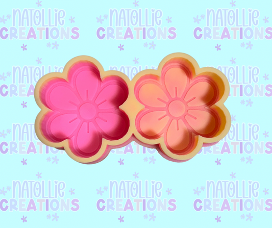 Retro Daisy Vent Clip Freshie Silicone Mold