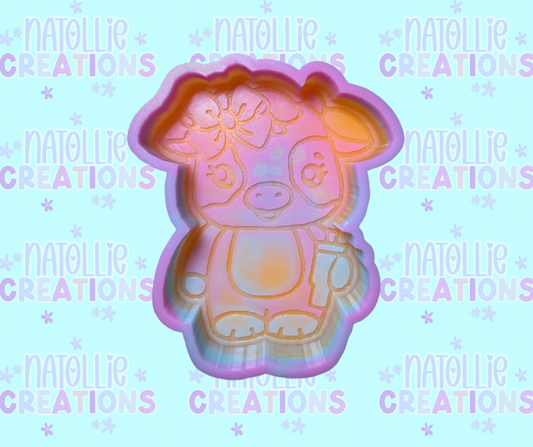 Boojee Cow Freshie Silicone Mold