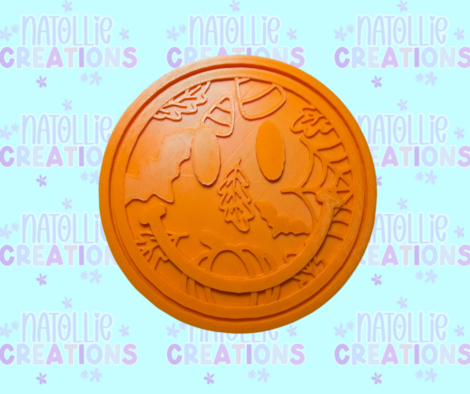 Autumn Smiley Insert Freshie Silicone Mold