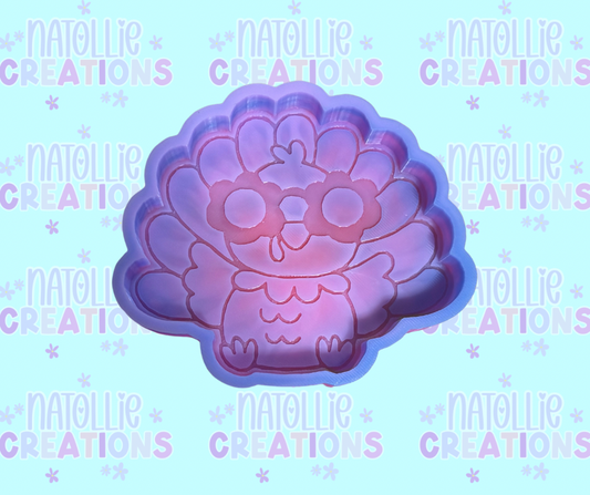 Groovy Turkey Freshie Silicone Mold