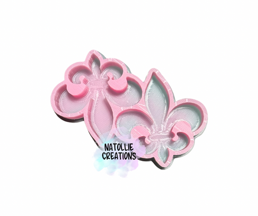 Fleur De Lis Vent Clip Freshie Silicone Mold