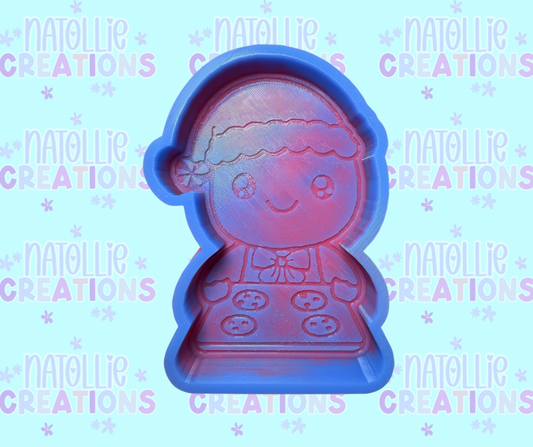 Gingerbread Baking Cookies Freshie Silicone Mold
