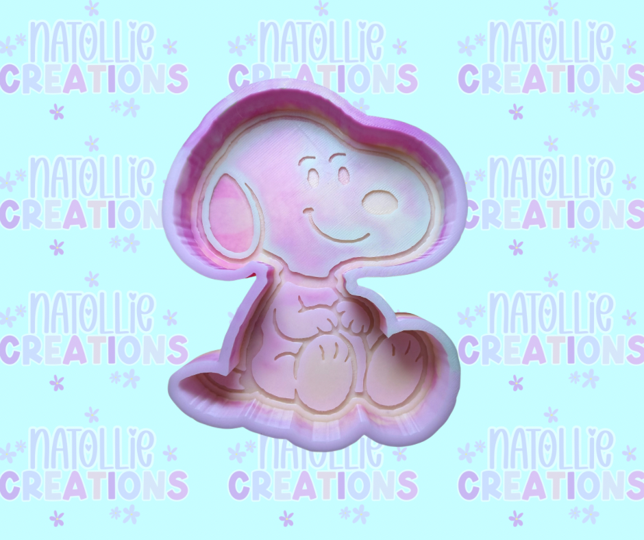 Snoopy Freshie Silicone Mold
