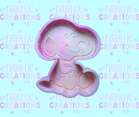 Snoopy Freshie Silicone Mold