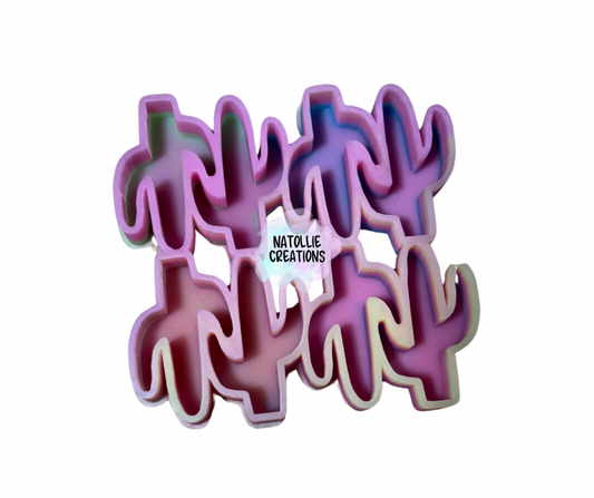 Cactus Vent Clip / Freshie Sample / Wax Melt Freshie Silicone Mold