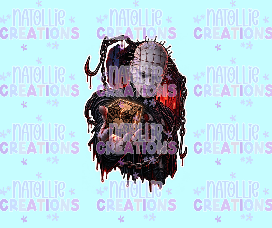 Pinhead Die Cut Sticker