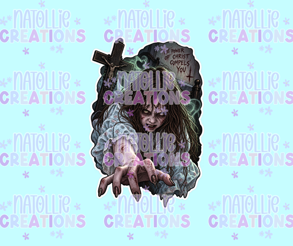Exorcist Die Cut Sticker