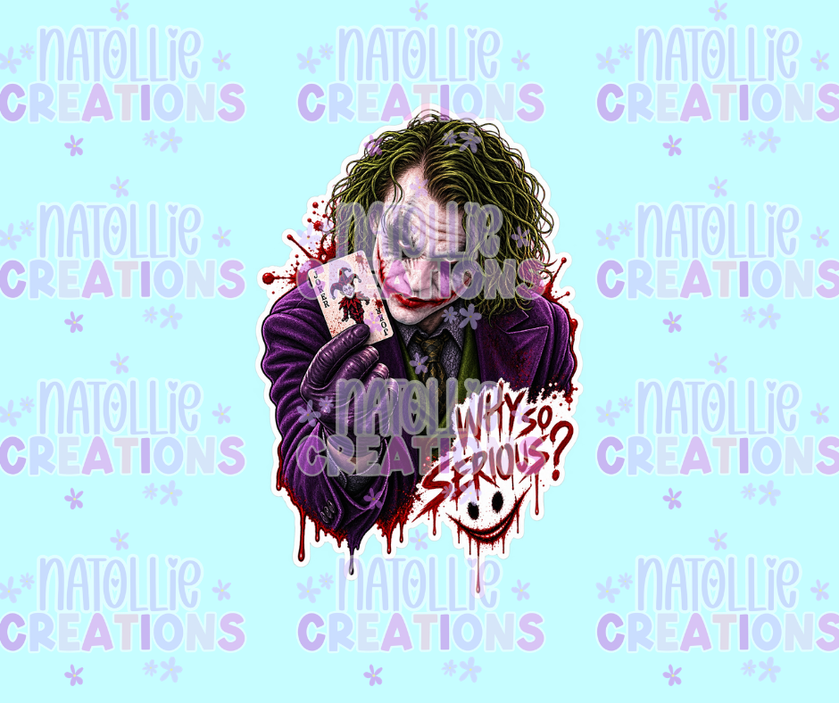 Joker Die Cut Sticker