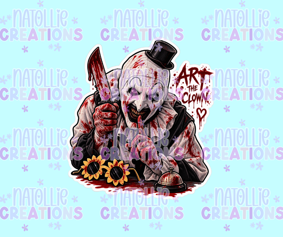 Art Die Cut Sticker